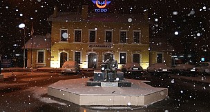 Karaman kar yağışı ile beyaza büründü
