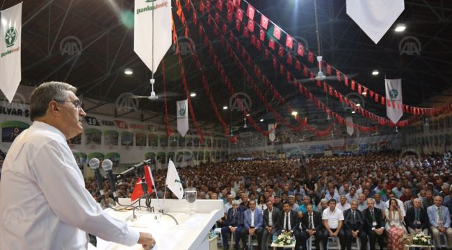 Konya Pancar Ekicileri Kooperatifi'nin Mali Genel Kurulu yapıldı