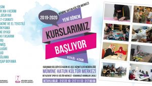 HANIMLAR LOKALİNDE YENİ DÖNEM KURS KAYITLARI BAŞLIYOR