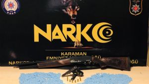 Karaman'da zehir tacirlerine darbe