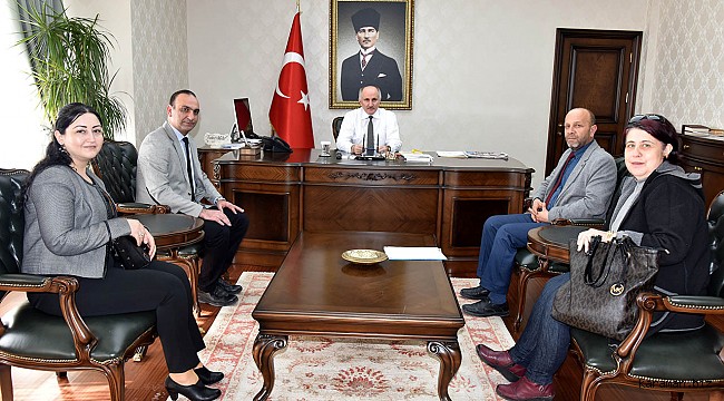 18 Martta konser verecekler. Vali Meral'i ziyaret ettiler
