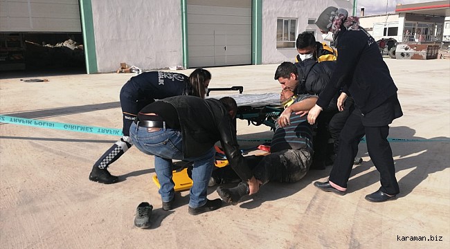 Ereğli'de elektrik akımına kapılan 3 işçi yaralandı