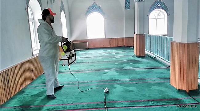 Karaman belediyesi Coronovirüs tedbirlerini arttırdı