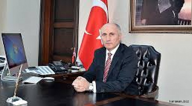 Karaman Valisi Fahri Meral'in 14 mart tıp bayramı mesajı