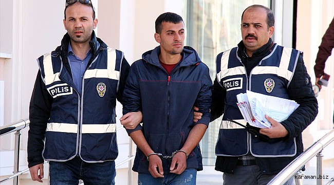 Konya'da cami şadırvanlarından musluk bataryası çalan hırsız yakalandı