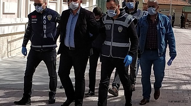 Konya'da trafikte tartıştıkları kişiyi öldüren iki zanlı tutuklandı