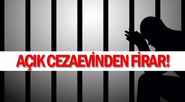 Yarı Açık cezaevinden firar eden şüpheli aranıyor