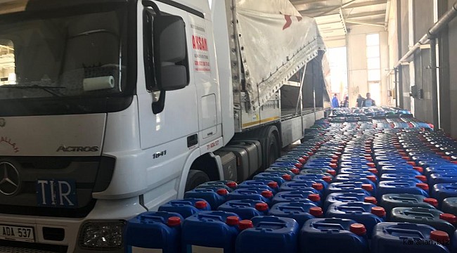 Karaman Belediyesi tüm mahalleleri 8 kez dezenfekte etti. virüs bitinceye kadar devam