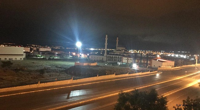 Karaman'da sokağa çıkma yasağı başladı