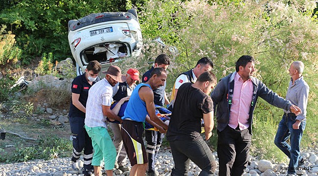 Antalya Gazipaşa'da kamyonet ile cip çarpıştı: 6 yaralı