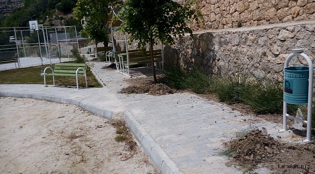 Ermenek belediyesi kenti yaza hazırlıyor