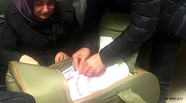 Bayram öncesi Bursa'da park halindeki kamyonetin kasasında 3 günlük bebek bulundu