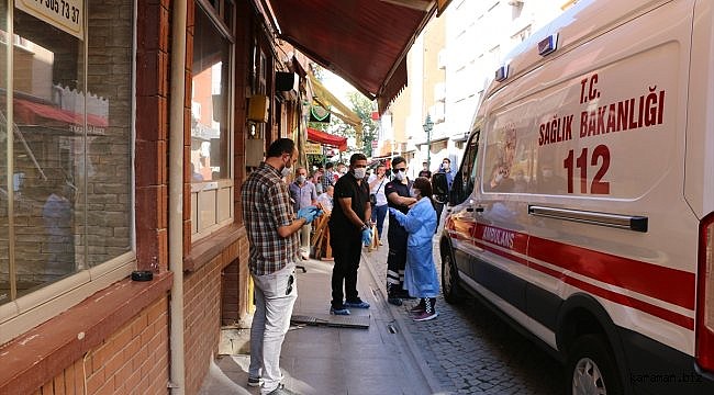 Eskişehir'de bir kişi iş merkezinin bodrumunda ölü bulundu