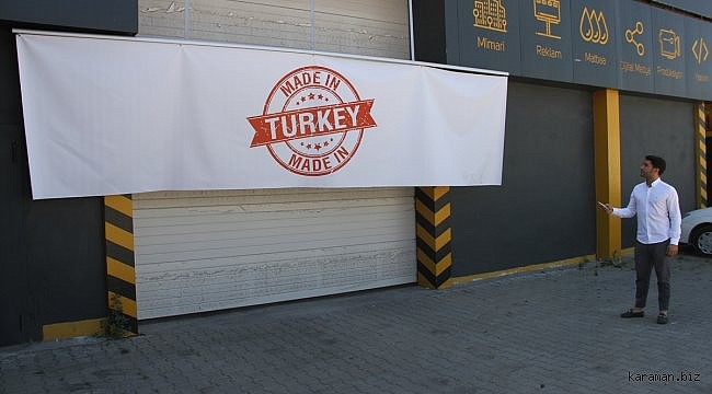 Genç girişimci, insansız otomatik afiş asma sistemi geliştirdi