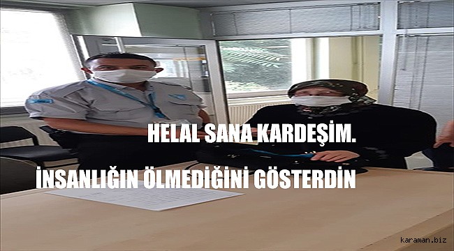İnsaNlık ölmemiş denilen olay Ereğli'de yaşandı