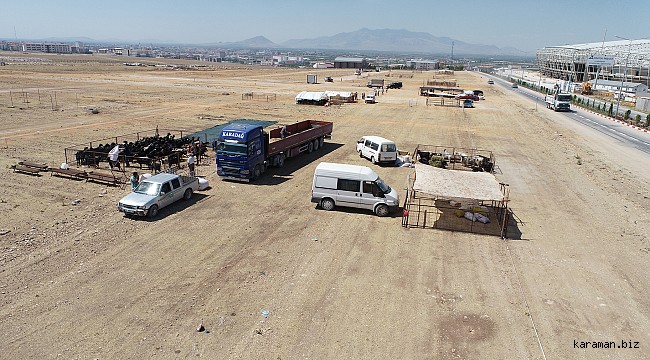 Karaman'da kurban satış ve kesim yerleri belirlendi
