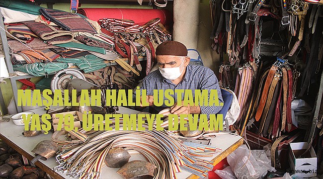 KARAPINAR'LI SARAÇ HALİL USTA GENÇLERE ÖRNEK OLUYOR