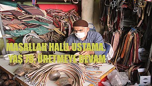 KARAPINAR'LI SARAÇ HALİL USTA GENÇLERE ÖRNEK OLUYOR