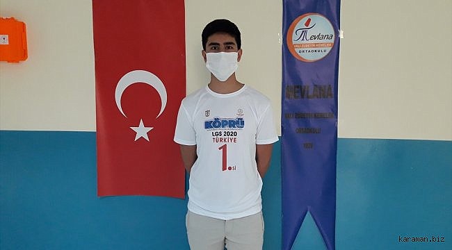 LGS birincilerinden Yiğit Emre Yıldırım, Sivas'ın gururu oldu
