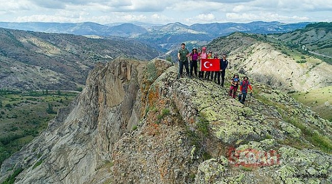 "Sarısuvat Kanyonu"nun tanıtımı için doğa yürüyüşü düzenlendi