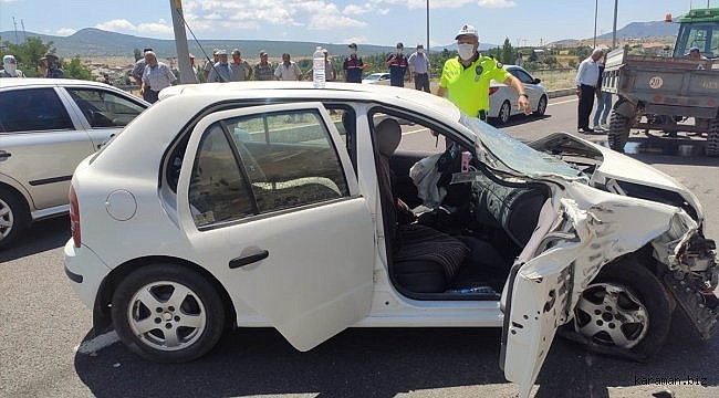 Seydişehir'de trafik kazası: 3 yaralı