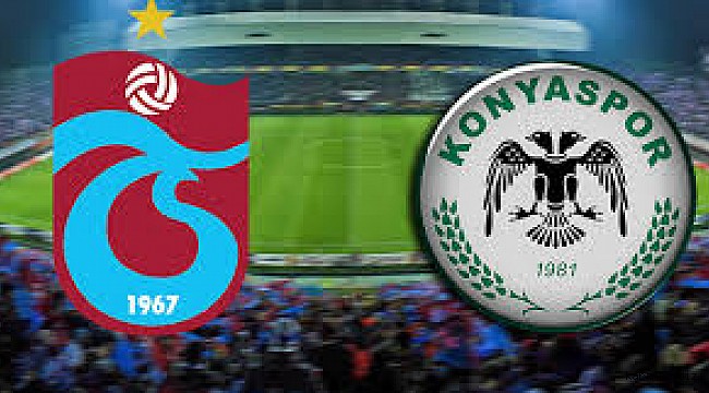 Trabzonspor ile Konyaspor 38. randevuda