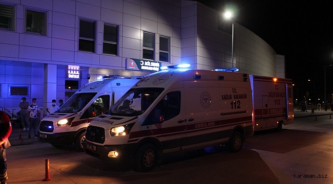 Aksaray'da iki otomobil çarpıştı: 2 ölü, 4 yaralı