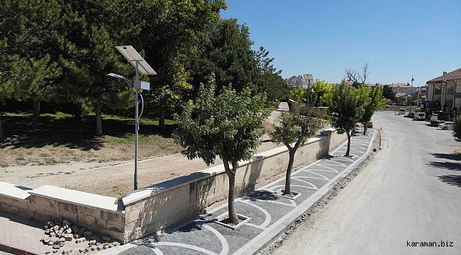Karaman Belediyesi kale ve çevresinde devam ediyor