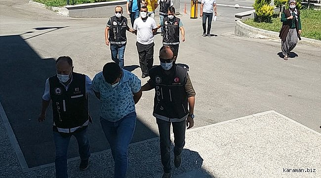 Karaman'da uyuşturucu operasyonu