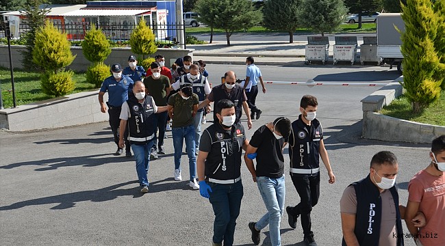 Karaman'da uyuşturucu operasyonunda 11 tutuklama