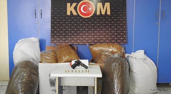 Kırıkkale'de 75 kilogram kaçak tütün ele geçirildi