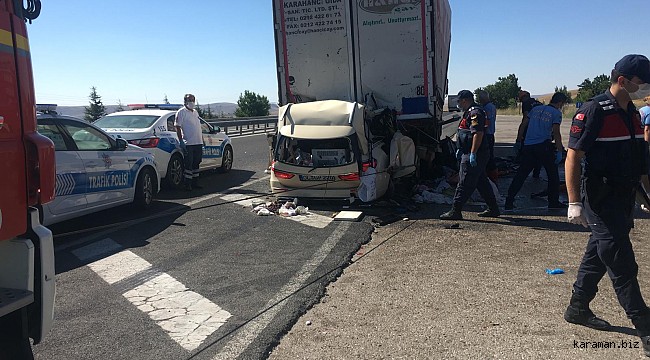 Kulu'daki kazanın detayları belli oldu. Otomobildeki 5 kişilik gurbetçi aile yok oldu