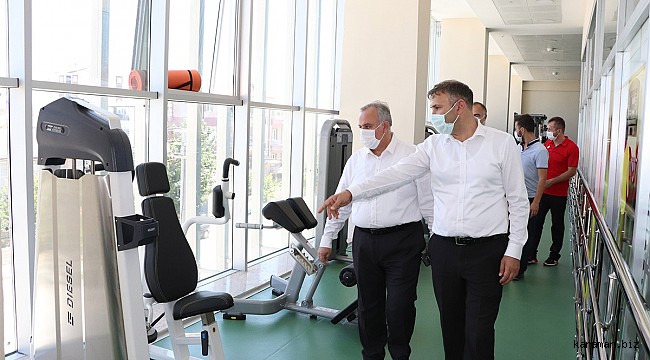 Milletvekili Şeker spor yatırımlarını inceledi