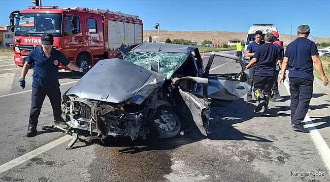 Sivas'ta trafik kazası: 6 yaralı