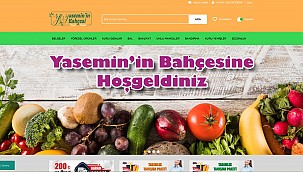 YASEMİNİN BAHÇESİ DOĞAL ÜRÜNLER SİTESİ AÇILDI