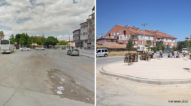 YEŞİL ALANLARDA DÜZENLEME VE PEYZAJ ÇALIŞMALARI DEVAM EDİYOR