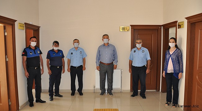 Ermenek'te zabıta haftası kutlandı