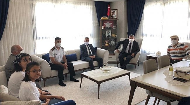 Karaman Valisi Işık'tan şehit ailesine ziyaret