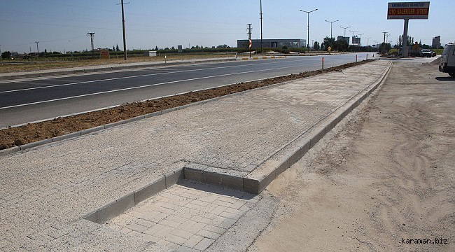 OTO GALERİCİLER SİTESİNDE PEYZAJ ÇALIŞMASI