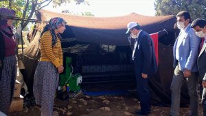 Dünya Çiftçi Kadınlar Günü'nde Bozkır'da çiftçi kadınlara ziyaret