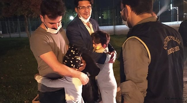 Eskişehir'de evlerinin önünden kaybolan iki çocuk parkta bulundu