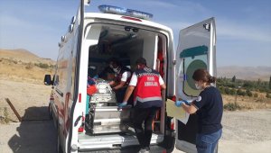 Helikopter ambulans yenidoğan bebek için havalandı