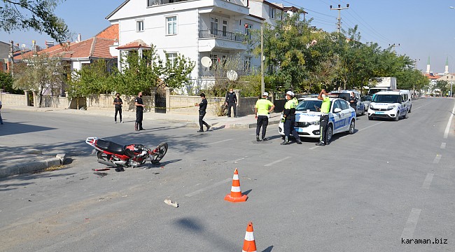 Üzücü haber az önce geldi. Motosiklet kazasında yaralanan 21 yaşındaki Yalçın Taş hayatını kaybetti