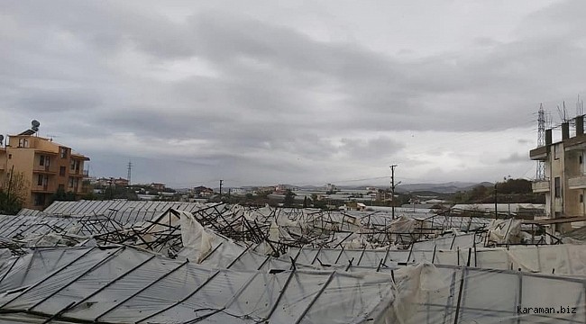 Karaman için kuvvetli rüzgar ve fırtına uyarısı