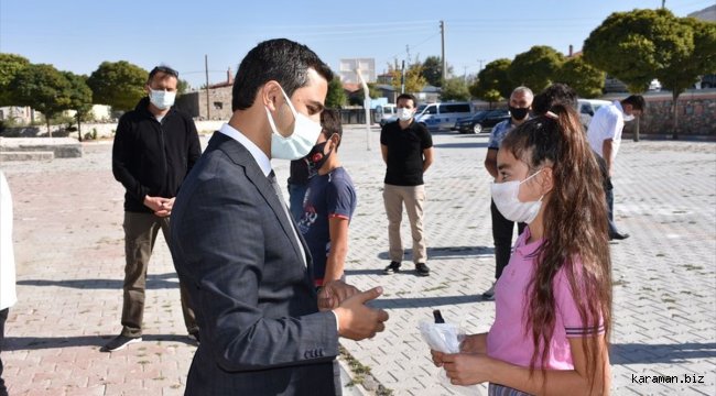 Karapınar Kaymakamı Murat'tan okullara ziyaret