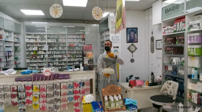 Kırıkkale'de dezenfekte çalışmaları devam ediyor