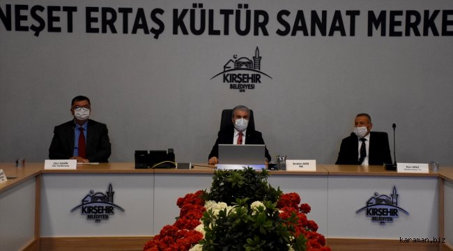 Kırşehir Bağımlılıkla Mücadele Koordinasyon Kurulu Toplantısı yapıldı