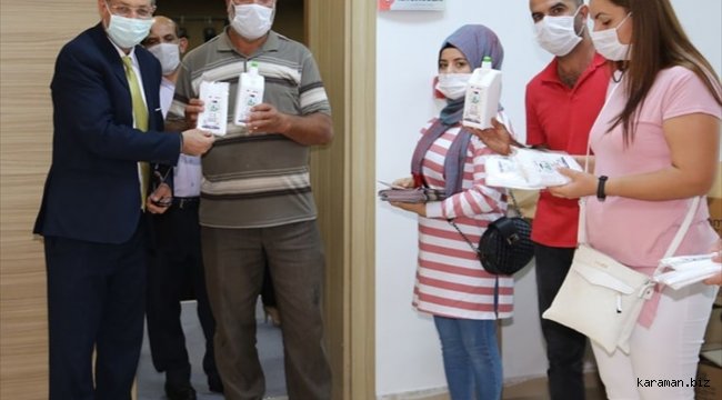Kırşehir'de 50 yaş üstü sığınmacılara Kovid-19 bilgilendirmesi yapıldı