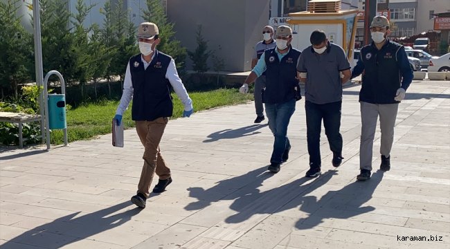 Niğde'de Irak uyruklu DEAŞ şüphelisi adliyeye sevk edildi