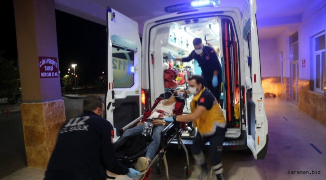 Sivas'ta bıçaklı kavga: 1 ağır yaralı